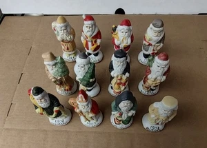 Vintage Santa Of The World Christmas Collections 12er Set - Bild 1 von 4