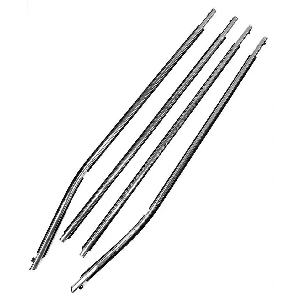 2014-2019 Toyota Corolla седан 4 двери внешний ремень уплотнительная полоска набор, передний и задний, - Изображение 1 из 1