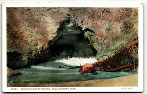 AK Dragons Mouth Spring Yellowstone Nationalpark Haynes UNP - Bild 1 von 2