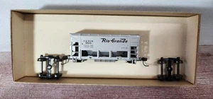 Denver and Rio Grande Western RR Silver Ore Hopper 988 Roundhouse 1324 Built HO - Picture 1 of 2