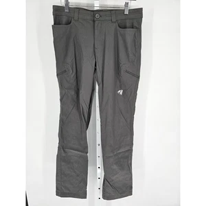 Eddie Bauer First Ascent Womens Sz 10 Straight Leg Hiking Pants Gray Nylon - Picture 1 of 4