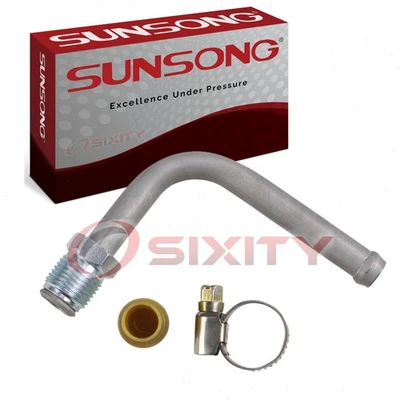 Encaixe de extremidade de linha de retorno de direção hidráulica Sunsong From Gear para 1979 GMC P3500 pc - Imagem 1 de 4
