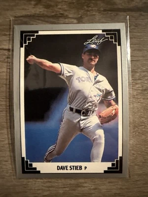 1991 LEAF DAVE STIEB #96 - Image 1 of 2