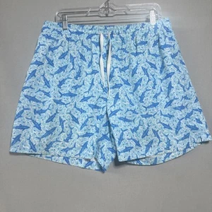 Costume da bagno Chubbies pantaloncino uomo 2XL blu squali oceano stampa allover - Foto 1 di 9