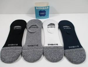 -Nuevos Calcetines Bombas L Peso Medio 4 Pares Acolchados No Show Talla Mujer 11-13/Hombre 9.5-13 - Imagen 1 de 2