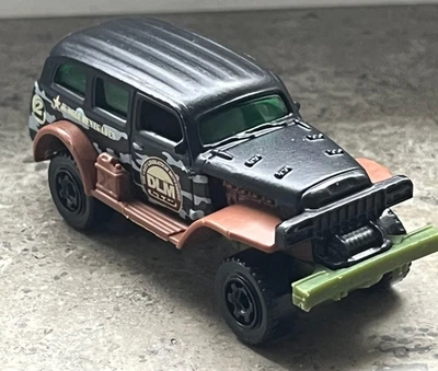 Matchbox Jungle Crawler mattschwarz/braun Jungle Renegades Mattel Oldtimer MB941 - Bild 1 von 4