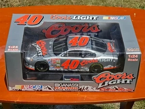 GANASSI 1:24 STERLING MARLIN Coors Light Stock Car 2001 nascar #40 - Picture 1 of 6