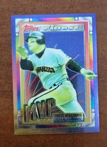 1994 Topps Traded #3 Matt Williams Finest Insert MVP Giants quasi nuovo-MT - Foto 1 di 1