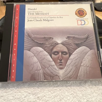 Messiah Great Choruses Handel / Malgoire / La Grande Ecurie (CD, 1988) CBS - Image 1 of 4