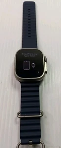 Apple Watch Ultra2 49MM Titanium Ceramic Case Sapphire GPS+Cellular LOCKED? READ - Photo 1 sur 18