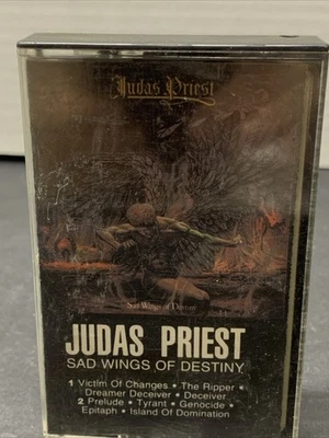 Judas Priest Sad Wings Of Destiny 1983 Cassette Tape Heavy Metal - Image 1 of 3