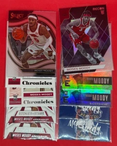 (10) Tarjetas de novato Moses Moody 2021 Panini Chronicles Draft Picks - Imagen 1 de 5