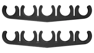 5 Wire Black Nylon 7mm Spark Plug Wire Separators - Set of 2 - Bild 1 von 3
