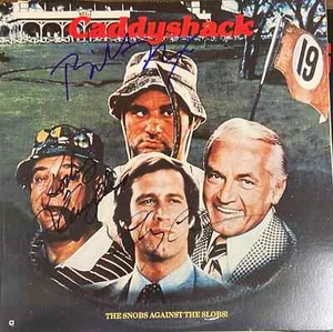 Caddyshack Rodney Dangerfield, Bill Murray & Chevy Chase Signed Laser Disc COA - Picture 1 of 2