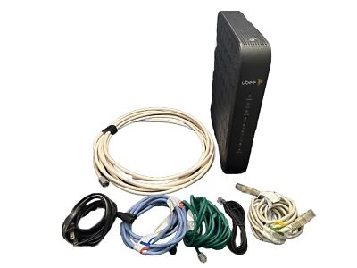 UBEE DVW32CB Wireless Wi-Fi Modem Router Voice Gateway TWC + Wires Combo - Image 1 of 4