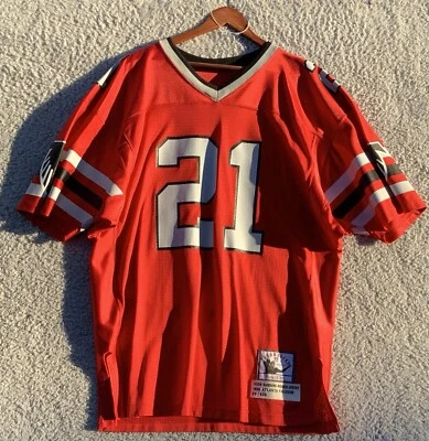 Camiseta deportiva de novato local Deion Sanders Mitchell & Ness 1989 Falcons 83/600 - talla 48 Foto 1 de 4