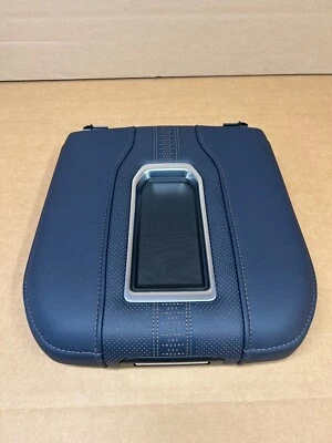 Оригинальная синяя центральная консоль подлокотник для Chevy Silverado GMC Sierra 1500, 2500, 3500 - Изображение 1 из 3