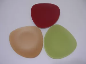 3 Piastre Triangolari Riverside Design Group SeaGlass 7,5" Made in USA - Foto 1 di 8