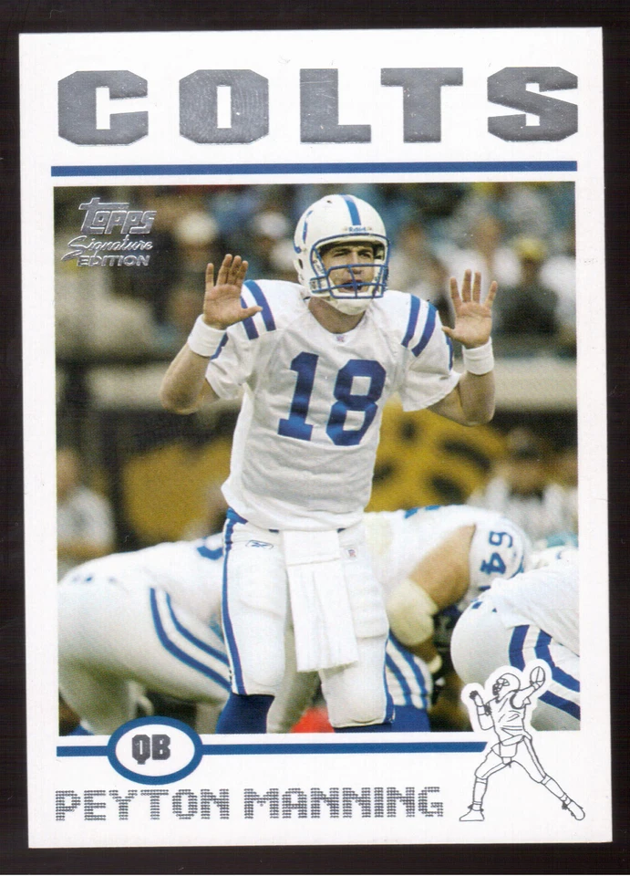 2004 TOPPS SIGNATURE EDITION #45 PEYTON MANNING - Image 1 of 1