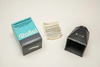 Buscador de chimenea con lupa Rolleiflex para cámaras TLR Wide y Tele de 2,8 f, 3,5 f, GX Foto 1 de 4