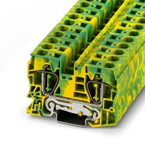 PHOENIX ST 16-PE 3036165 ST 16-PE - Spring cage ground terminal block 1PCS - Picture 1 of 1