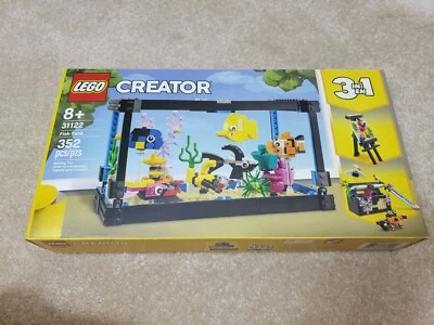 LEGO 31122 CREATOR KIT 3 IN 1 FISH TANK New Sealed IN Hand Fast shipping Toy - Image 1 of 4