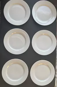 Ikea 365 Susan Pryke White 10.5" Dinner Plates Set of 6 Turkey 13286 - Picture 1 of 8