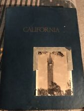 Reduced 1930 Scrapbook-Priceless California History-Berkeley,Stanford,Catalina