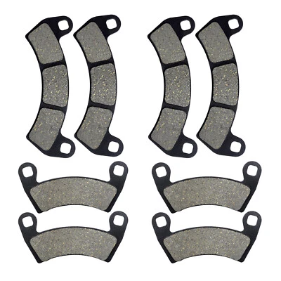 For Polaris 1000 RZR XP Turbo EPS 2016-2020 Front + Rear Brake Pads 4 Pair  - Image 1 of 4