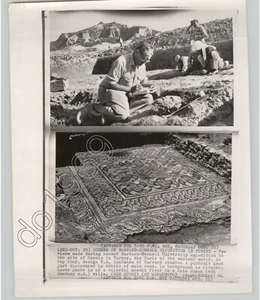 HARVARD & CORNELL Archeology Expedition in TURKEY 1961 Press Photo Ruins - Bild 1 von 2
