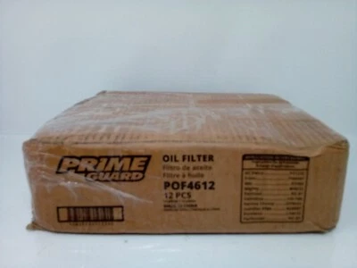 FILTRO DE ACEITE PREMIUM PRIME GUARD - 12 PIEZAS (POF4612) Foto 1 de 4