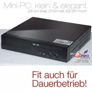 PICCOLO COMPUTER 1,5 GHZ 7F4K1G5DS-LF 512MB DVD 12V ALIMENTATORE FUNZIONAMENTO CONTINUO MM - Foto 1 di 1