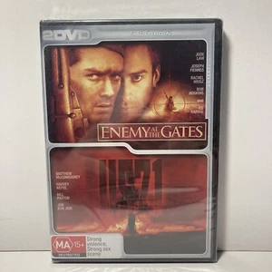 Enemy At The Gates + U-571 Dvd Film Movie Reg4 New Sealed Matthew McConaughey - Picture 1 of 5