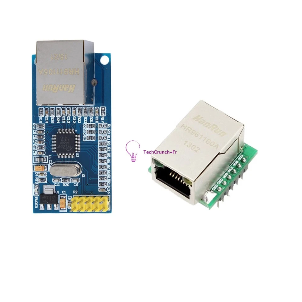 USR-ES1 ENC28J60 W5500 Chip SPI to LAN/ Ethernet Converter TCP/IP Module - Photo 1/1