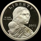 2005 S Sacagawea Dollar "Imperfect" PROOF US Mint Coin (zniżka!)