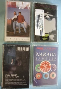 CORBIN HANNER GRAYSON HUGH JOHN PHILIP CAMELOT MUSIC SAMPLER 4 Sealed Tapes 1990 - Picture 1 of 12
