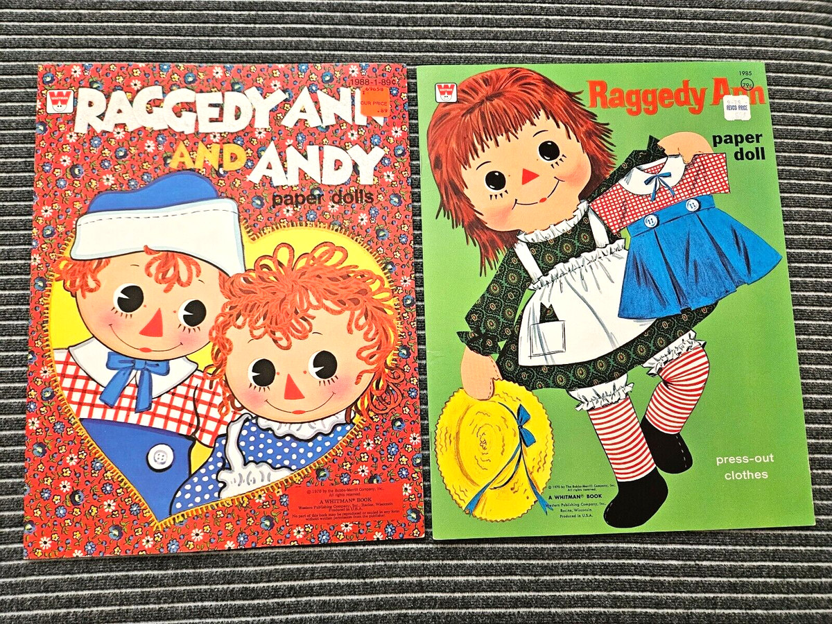 Raggedy Ann Paper Dolls for sale | eBay Raggedy Ann Paper Dolls for sale | eBay