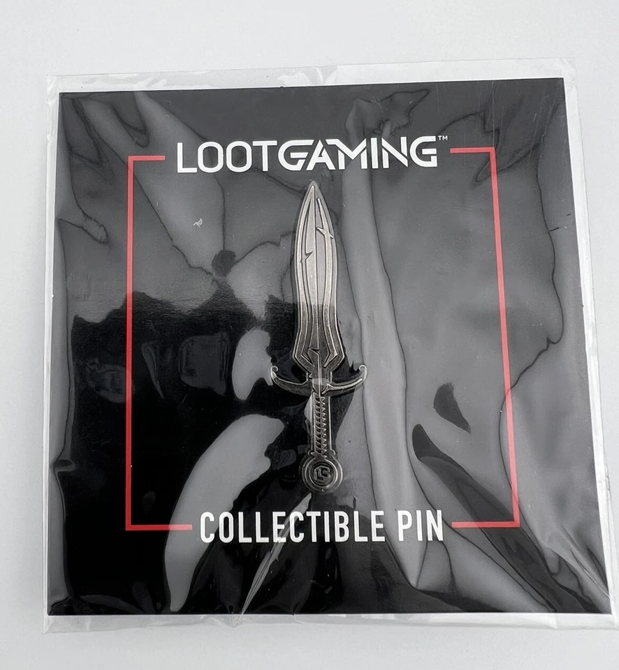 Loot Gaming Collectible Enamel Pin Rogue Dagger