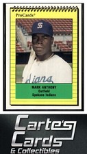 Mark Anthony 1991 ProCards Spokane Indians #3959  Cleveland