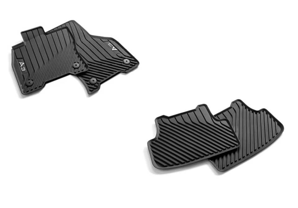 Nuevo original Audi A3 Sportback (8Y) 2020 + juego de alfombrillas de goma delanteras y traseras Foto 1 de 1