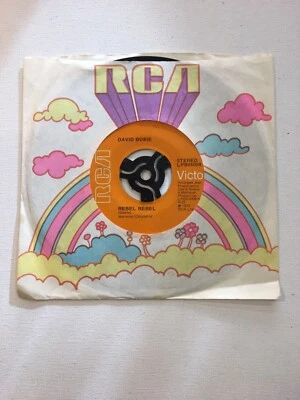 David Bowie - Rebel Rebel - RARE US import 7" - RCA Victor LPB05009 NM VINYL - Image 1 of 4