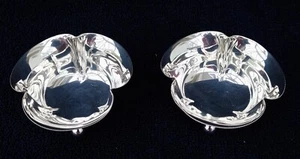 Pair of Art Nouveau Sterling Silver Dishes - Picture 1 of 4