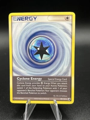Pokémon TCG - EX Unseen Forces - Cyclone Energy - Special Energy - 99/115 LP BC1 - Image 1 of 2