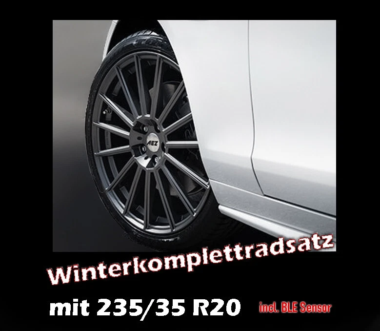 20 Zoll TESLA 3 Winterkompletträder mit  235/35 R20 + BLE Sensoren NEUHEIT 2024  - Bild 1 von 4