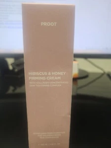 PROOT Hibiscus & Honey Firming Cream 3.38 fl oz Anti-aging Collagen - Picture 1 of 2