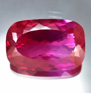 HUGE 142.15 Ct Natural Bi-Color Red, Pink Shaded Sapphire Gemstone GIT Certified - Picture 1 of 8