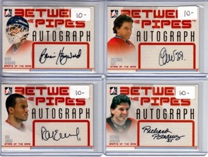 2006-07 Between The Pipes Autographs #ARBR Richard Brodeur SET BREAK