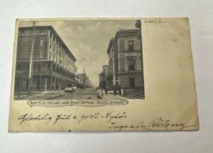 Rare Battle House & Post Office Royal Street - Mobile Alabama - Posted 1905 - Picture 1 of 4