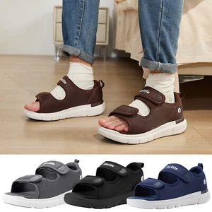FitVille Diabetiker Sandalen Herren Orthopädische Verstellbare Gesundheitsschuhe - Bild 1 von 64