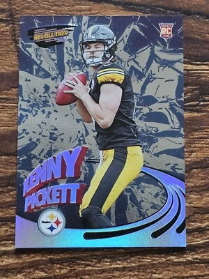 2022 Panini Zenith Kenny Pickett Revolution Rookie RC #PR-21 Pittsburgh Steelers - Image 1 of 3